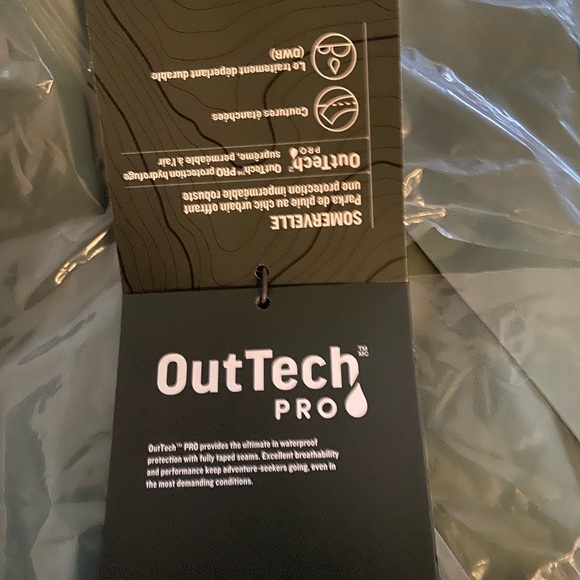 NEW!!! XL Ladies Woods Somervell Rain Jacket - Picture 5 of 14